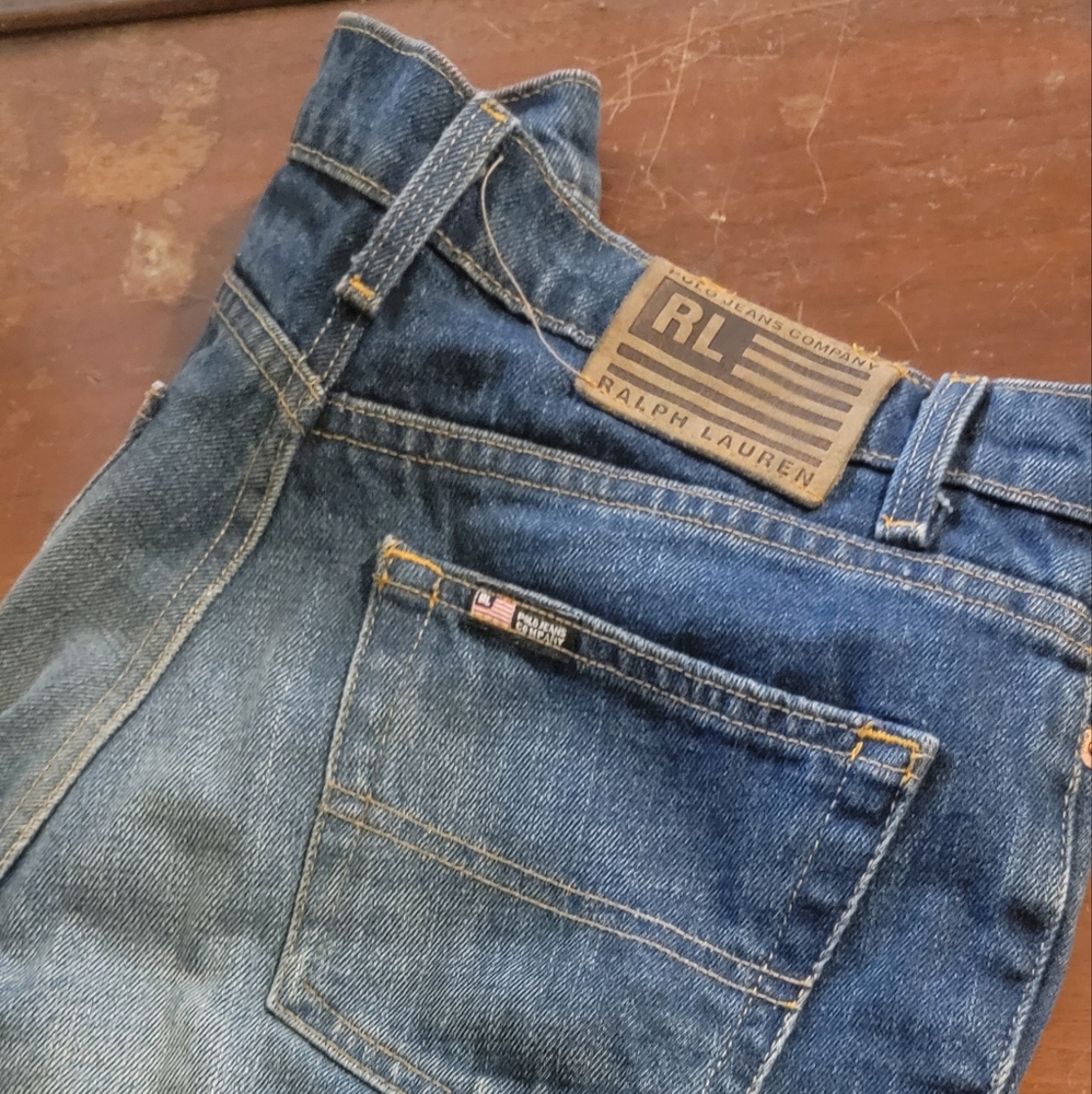 Polo Ralph Lauren Saturday Jean Dark Wash Jeans Womens Size 4/31